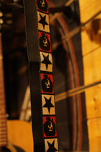 Vintage Rock Icon Star Pattern Guitar Strap