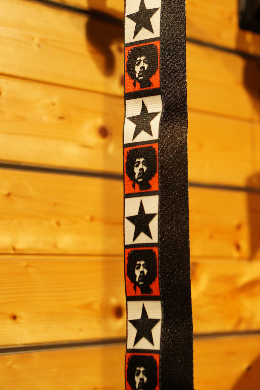 Vintage Rock Icon Star Pattern Guitar Strap