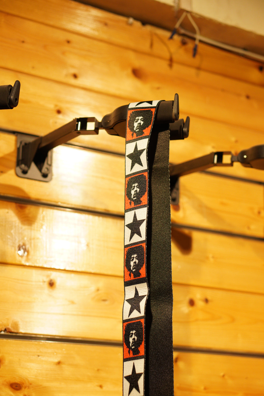 Vintage Rock Icon Star Pattern Guitar Strap